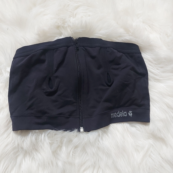 Medela Strapless Hands Free nursing bra Sz Large - Picture 1 of 7